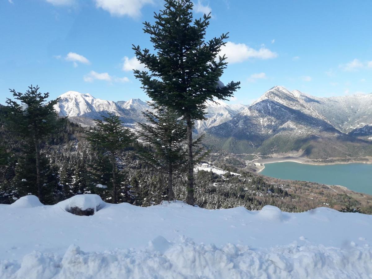 Kedros Chalet Agios Dimitrios  ภายนอก รูปภาพ